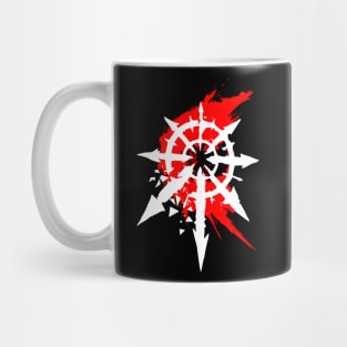 BLOOD STAR OF CHAOS white Mug